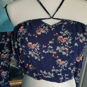 Gorgeous floral crop top